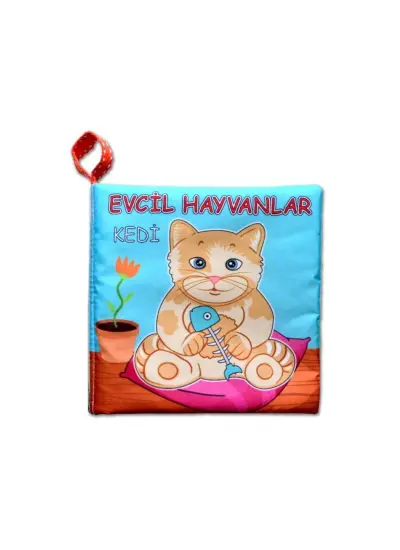 Evcil Hayvanlar Sessiz Kumaş Kitap