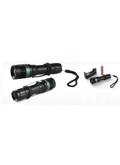 Power Style 500 Lumen 600 Metre Işık Uzantılı Zoomlu Şarjlı El Feneri 6109