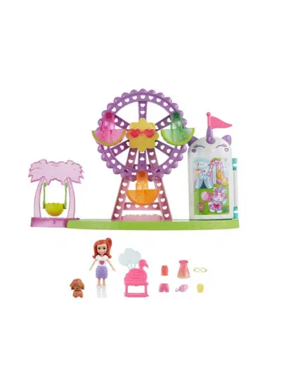 Nessiworld HWP25 Polly Pocket Meyve Karnavalı Oyun Seti