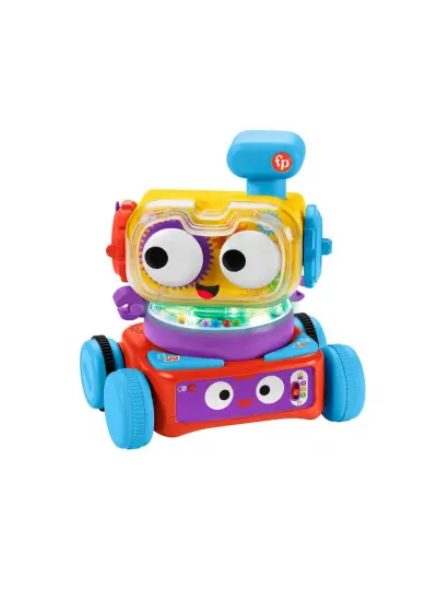 HCK43 Fisher-Price® 4'ü1arada Eğlenceli Robot, Türkçe-İngilizce, +6 ay