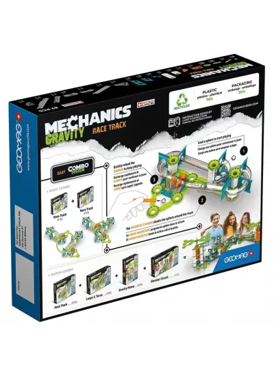 Nessiworld Geomag Mechanics Gravity Yarış Pisti 67 Parça