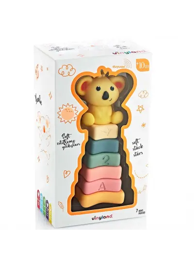 Vinyland Soft Yıldız Halkalar Koala 7'li Set 661877