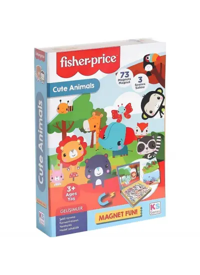 Nessiworld Fisher Price Baby Puzzle Cute Animals