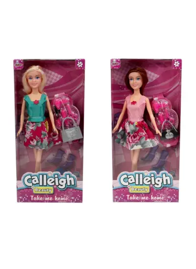 Nessiworld Kutulu 11,5inch. Calleigh Aksesuarlı Manken Bebek