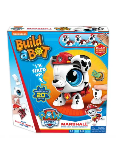 Paw Patrol Build a Bot Marshall