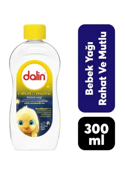 Dalin Rahat ve Mutlu Bebek Yağı 300 ml