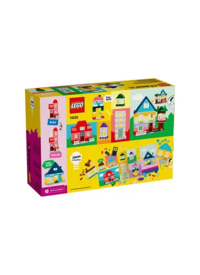 11035 LEGO® Classic Yaratıcı Evler 850 parça +4 yaş