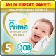 Nessiworld Prima Premium Care Aylık Fırsat Paketi 5 Beden 108 Adet