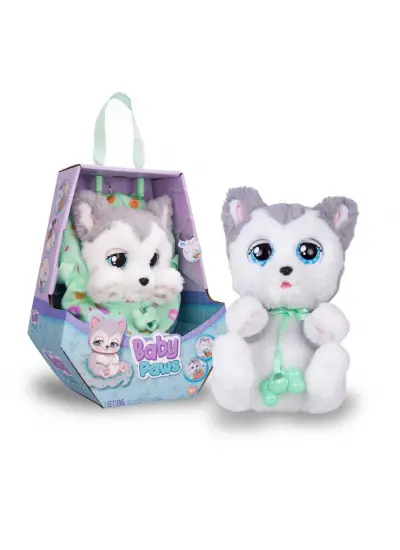 Nessiworld BAW00000 Baby Paws Sesli Yavru 20 cm Peluş