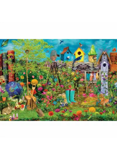 22009 Yaz Bahçesi Aimee Stewart 1500 Parça Art Gallery Puzzle -KS Puzzle