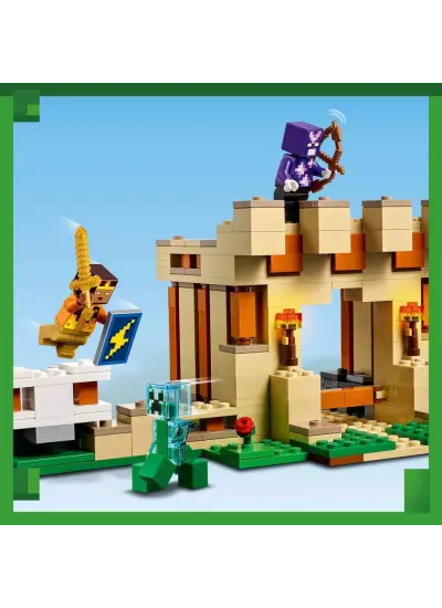 Nessiworld LEGO Minecraft Demir Golemi Kalesi 21250