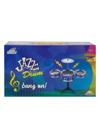 41008 Jazz Drum Oyuncak Mini Bateri Seti