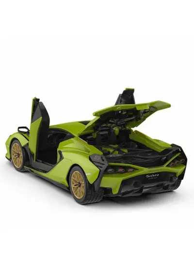 NessiWorld 1:18 Lamborghini Sian FKP 37 Uzaktan Kumandalı Model Araç Montaj Kiti