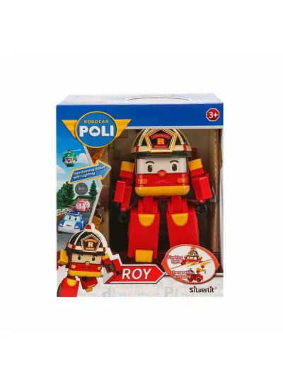 POLI 83093 Robocar Poli Işıklı Dönüşen Figür Roy