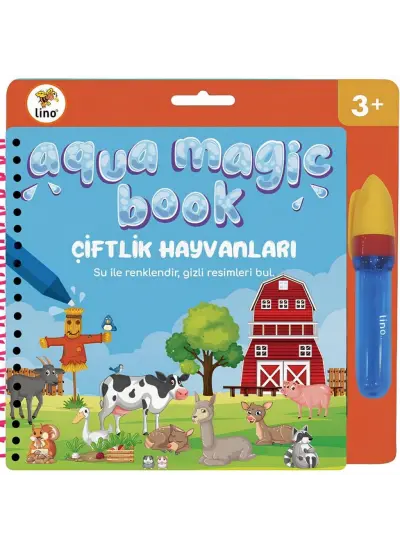 Aqua Magic Book Çiftlik Sihirli Boyama Kitabı