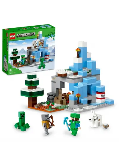 Nessiworld LEGO Minecraft Donmuş Tepeler 21243