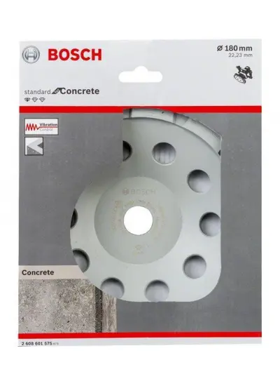 Bosch Standart Seri Beton İçin Elmas Çanak Disk 180 mm