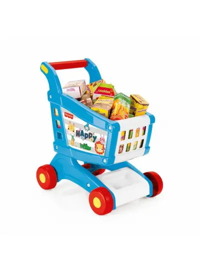 Nessiworld 1806 Fisher Price Market Arabası -Dolu