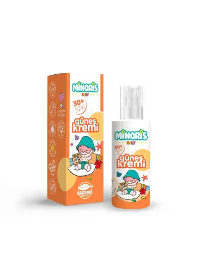 Minoris Baby Organik Güneş Koruyucu Sprey Krem 30 SPF 150ml