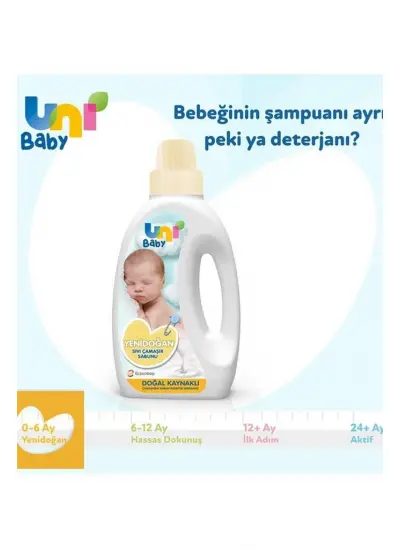 Uni Baby Yenidoğan Sıvı Çamaşır Sabunu 1500 ml