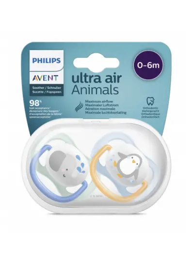 Avent Ultra Air Emzik 0-6 Ay Erkek