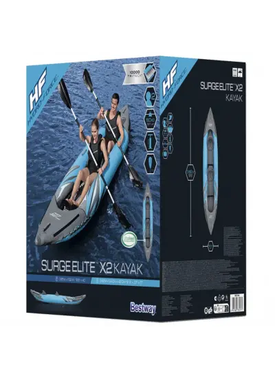 Nessiworld Bestway Hydro Force Surge Elite X2 Kayak Şişme Bot 65144