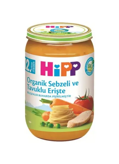 Nessiworld  p Organik Sebzeli Tavuklu Erişte 220 Gr