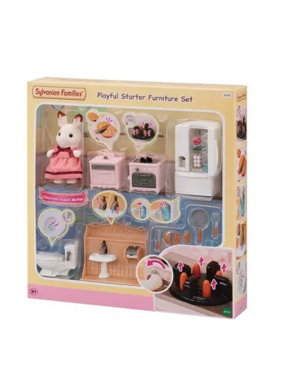 5449 Sylvanian Families Mobilya Seti -figürler dahil değil +3 yaş