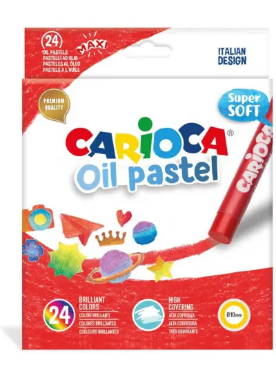 Nessiworld Carioca Yağlı Pastel Boya Kalemi 24'Lü