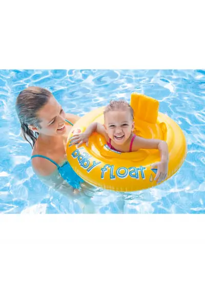 IBF56585 İntex Sarı Baby Float 70 cm 6-12 Ay