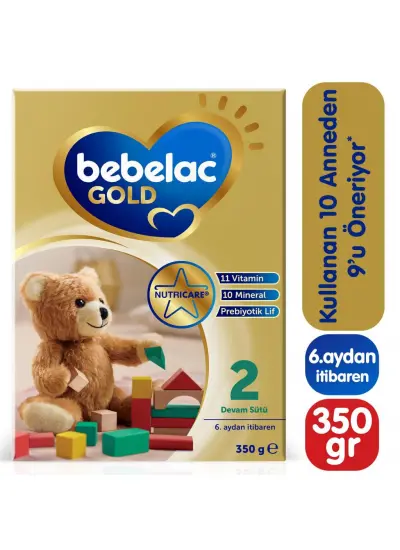 Bebelac Gold Bebek Devam Sütü No2 350 Gr