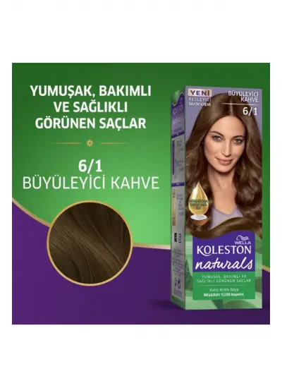 Naturals Saç Boyası Büyüleyici Kahve 6/1