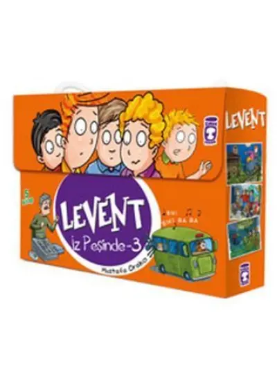 Levent İz Peşinde - 03 Set (5 Kitap Takım)  (4022)