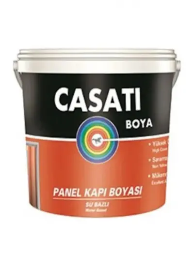 Casati Su Bazlı Panel Kapı Boyası Beyaz 2,5 Litre