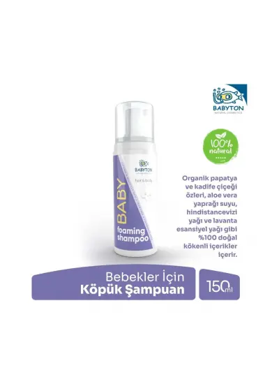 Babyton Konak Önleyici Köpük Şampuan 150 ml