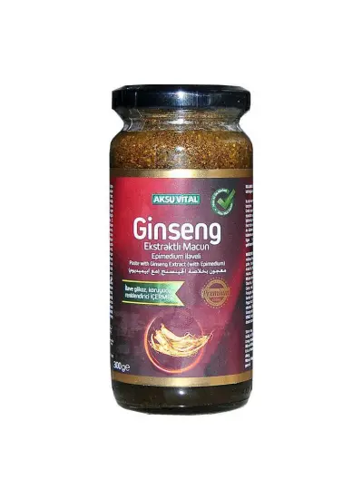 Ginseng Ekstraktlı Bitkisel Macunnu 300 Gr