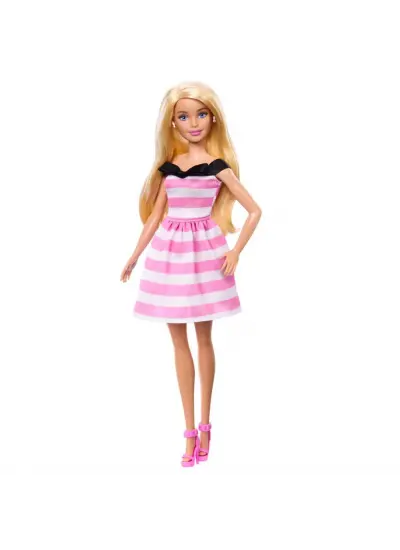 Nessiworld Barbie 65.Yıl Özel Pembe Elbiseli Bebek