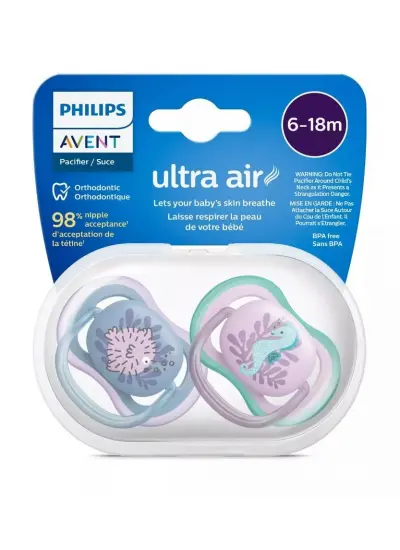 Philips Avent Ultra Air Emzik 6-18 Ay Kız