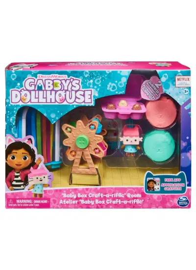 Nessiworld 45274 Gabbys Dollhouse Delüks Oda Seti