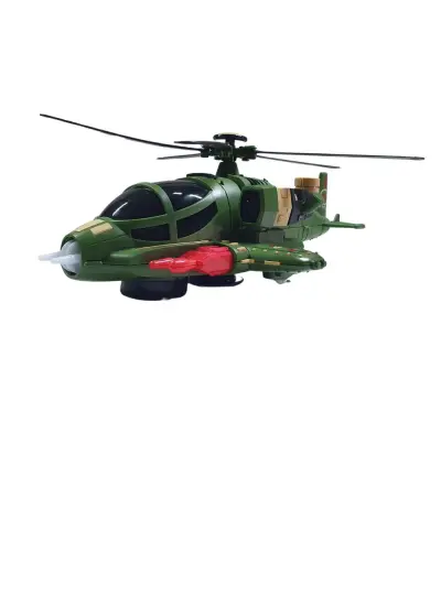 Yerde Gezen Çarp Dön Savaş Helikopteri 30 Cm - 8811-25