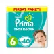 Nessiworld Prima Bebek Bezi Aktif Bebek Fırsat Paket 6 Beden 40 Adet