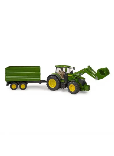 Nessiworld Bruder John Deere 7R 350 Kepçeli Traktör Ve Römork BR03155