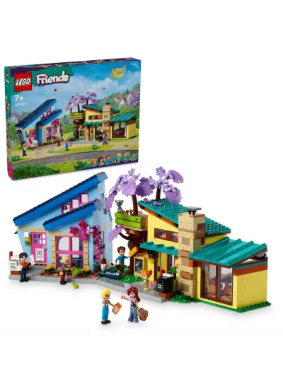 LEGO Friends Olly ve Paisley'nin Aile Evleri 42620