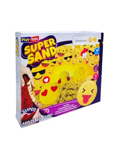 Nessiworld Play-Toys Emoji Oyun Kumu Süper Sand Seti