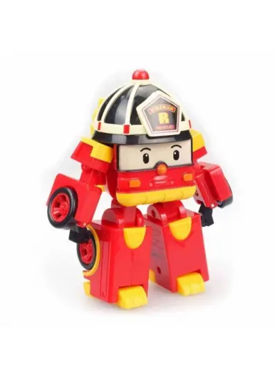 POLI 83093 Robocar Poli Işıklı Dönüşen Figür Roy