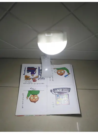 Led Klipsli Kitap Okuma Masa Lambası  Kitap Okuma Işığı Pilli