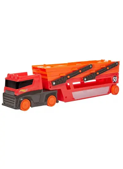 GHR48 Hot Wheels Mega Tır (Kırmızı-Turuncu)