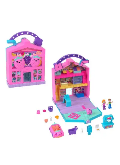 NessiWorld HRD45 Polly Pocket Eğlenceli Market Oyun Seti