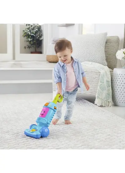 GTW19 Fisher-Price® Eğlen ve Öğren Neşeli Süpürge / Türkçe / 12-36 ay