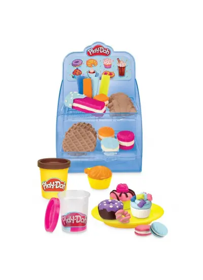 F5836 Play-Doh Süper Renkli Kafe Oyun Seti +3 yaş